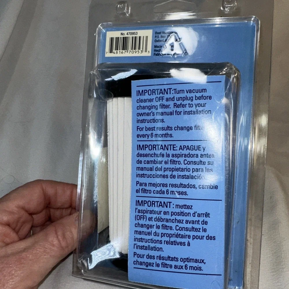 New Micro Lined Vacuum Filter Eureka DCF-14 DCF-10 series 430